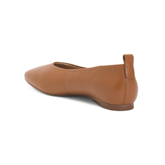 27 EDIT NATURALIZER English Tea Wide Width Leather Carla Casual Flats - Picture 2 of 2